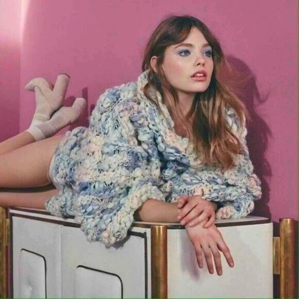 For love and lemons mademoiselle popover pullover sweater with tags- Size small